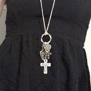 Beautiful Silver cross necklace